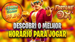 qual horário o fortune ox paga