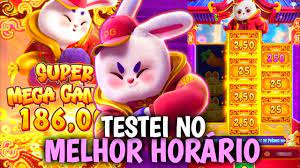 qual melhor horário para jogar rabbit fortune